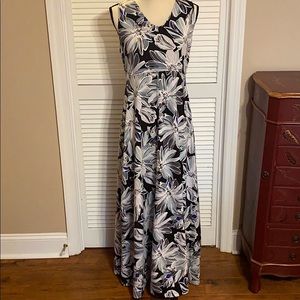 Cool Floral Maxi Dress